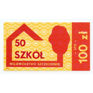 Cegiełka, 100 złotych, 50 szkół, województwo szczecińskie