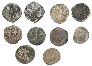 Jagiellonian Poland, Set of denarii