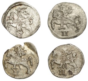 Sigismund II Augustus, Set of two-denarii 1566-70