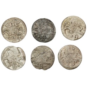 Zygmunt III Waza, Zestaw dwudenarów 1620-21