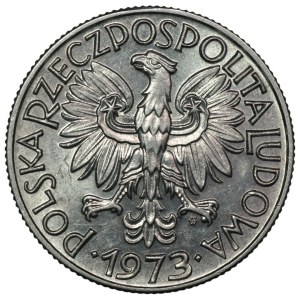 PRL, 5 zloty 1973, Fisherman