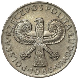 PRL, 10 złotych 1966, Mała Kolumna