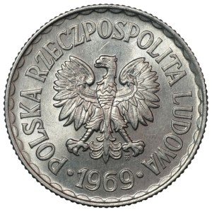PRL, 1 złoty 1969