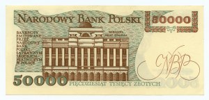 People's Republic of Poland, 50,000 zloty 1989, series N