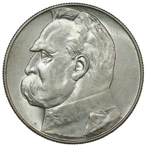 II RP, 10 złotych 1937, Józef Piłsudski