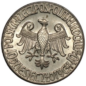 PRL, 10 zloty 1964, Casimir the Great, sample