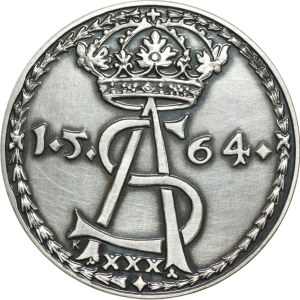 Sigismund Augustus, Vilnius Thaler 1564, NEFRYT Copy