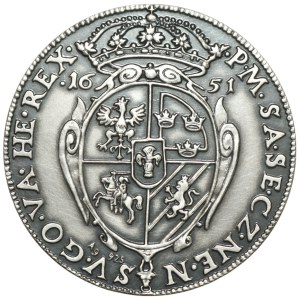Jan Kazimierz, Talar elbląski 1651, Kopia NEFRYT