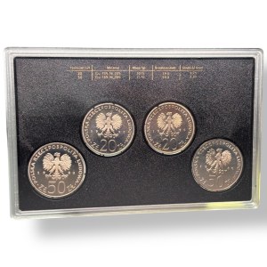 PRL, 20, 20, 50, 50 złotych 1980, część II