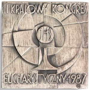 Medal, II Kongres Eucharystyczny 1987
