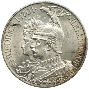 NIEMCY, Prusy, 2 marki 1901 (A), 200-lecie królestwa Prus