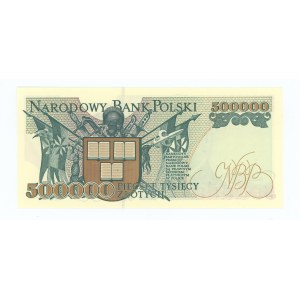 PRL, 500 000 złotych 1993, seria L