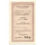 Cukrownia Pelplin S.A., 1200 złotych 1930, PIERWSZY raz na aukcji