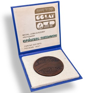 Medal, 60 lat Okręgowego Związku Pływackiego, Poznań 1987