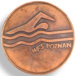 Medal, 60 lat Okręgowego Związku Pływackiego, Poznań 1987