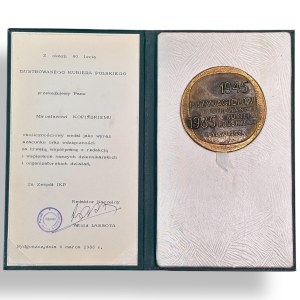 Medal, 40-lecie Ilustrowanego Kuriera Polskiego, Bydgoszcz 1986
