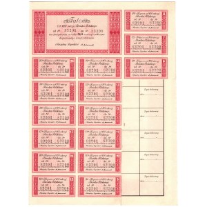 Bank Polski 10.000 złotych 1924, Imienna. RZADKA, znanych tylko 12 sztuk