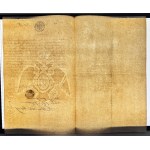Świadectwo zawarcia związku małżeńskiego z dnia 24 października 1844 roku - znak wodny.