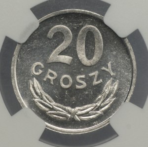 PRL, 20 pennies 1979, NGC MS 64 PL