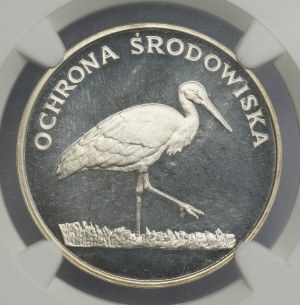 People's Republic of Poland, 100 gold 1982, Stork, NGC PF 67 ULTRA CAMEO