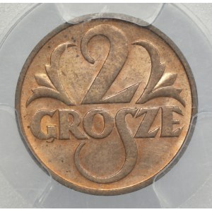 II RP, 2 grosze 1937, PCGS MS64RB