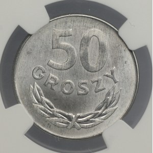 PRL, 50 groszy 1978, NGC MS 64