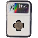III RP, 50 groszy 1990, NGC MS 65