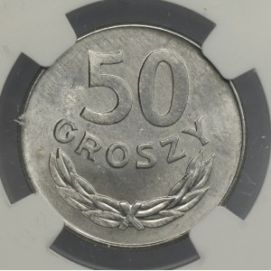 PRL, 50 groszy 1978, NGC MS 64