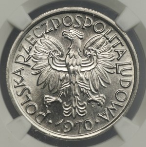 People's Republic of Poland, 2 zloty 1970, NGC MS 66