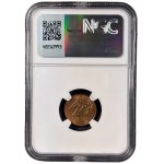 III RP, 2 grosze 1992, NGC MS 67
