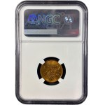 III RP, 5 groszy 1991, NGC MS 65