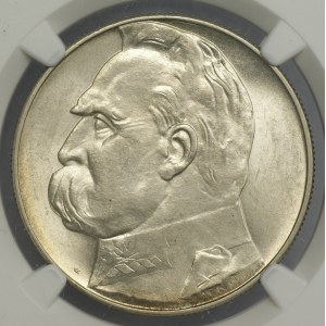 II RP, 10 złotych 1939, NGC MS 63