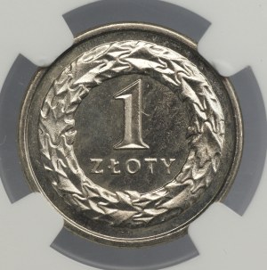 III RP, 1 gold 2009, NGC MS 66