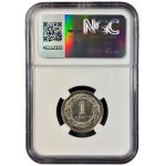 III RP, 1 złoty 2009, NGC MS 66
