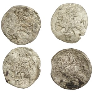 Sigismund II Augustus, Dwudenar (156.-1570), set of 4 pieces