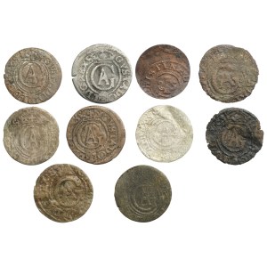 Gustavus Adolphus, set of 101 coins