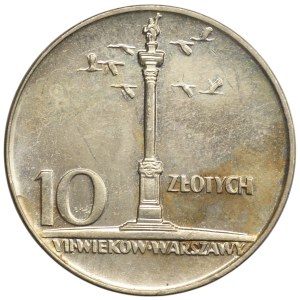 People's Republic of Poland, 10 zloty 1966, Small Column