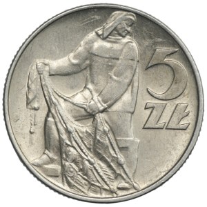 PRL, 5 zl 1974, Fisherman