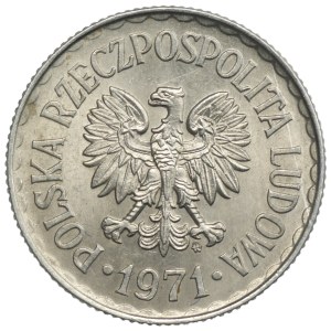 People's Republic of Poland, 1 zloty 1971