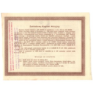 Towarzystwa Fabryk Ołówków St. Majewski 600 złotych 1931