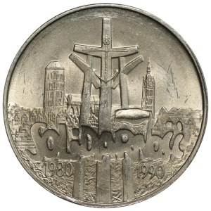 PRL, 100,000 zloty 1990, Solidarity, type A