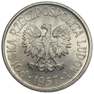 PRL, 50 pennies 1957