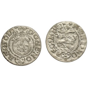Zygmunt III Waza, Półtorak 1621 oraz 1623, zestaw 2 sztuk monet