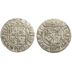Zygmunt III Waza, Półtorak 1621 oraz 1623, zestaw 2 sztuk monet