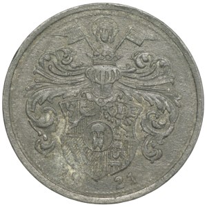 Breslau (Wroclaw), gas token 1921