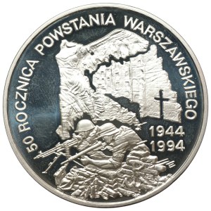 Third Republic, 300,000 zloty 1994, 50th Anniversary of the Warsaw Uprising