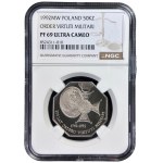 III RP, 50.000 złotych 1992, 200 lat Orderu Virtuti Militari, NGC PF69 ULTRA CAMEO