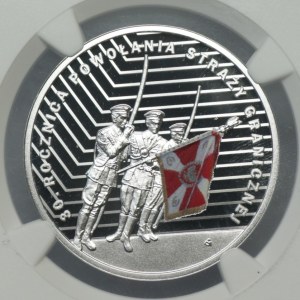 III RP, 10 złotych 2022, 30 rocznica powołania Straży Granicznej, NGC PF 70 ULTRA CAMEO