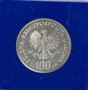 People's Republic of Poland, 100 gold 1978, Environmental Protection, Moose