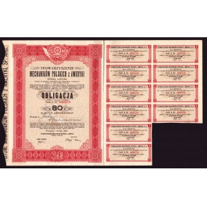 Polish Mechanics Association of America - bond for 80 zlotys 1924